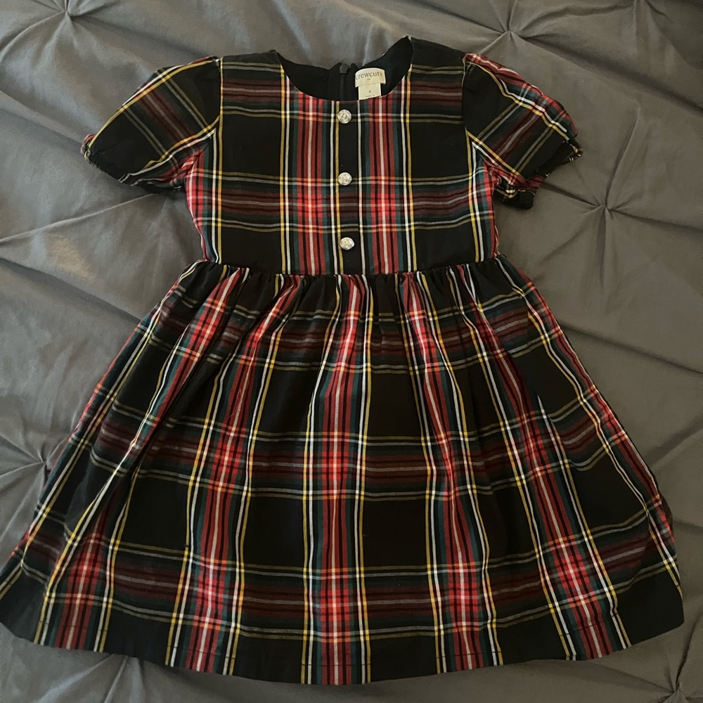J. Crew Crewcuts Plaid Toddler Size 4 Dress - Worn Once, Great Condition!